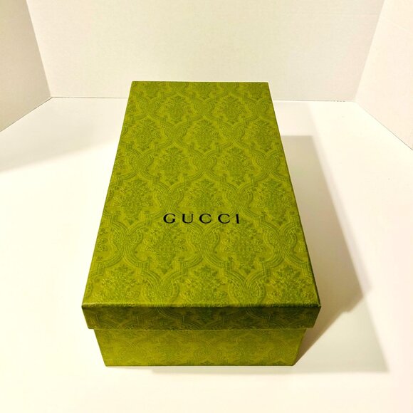 GUCCI Criss Cross Rubber Sandals Brand New In Box - Picture 4 of 10